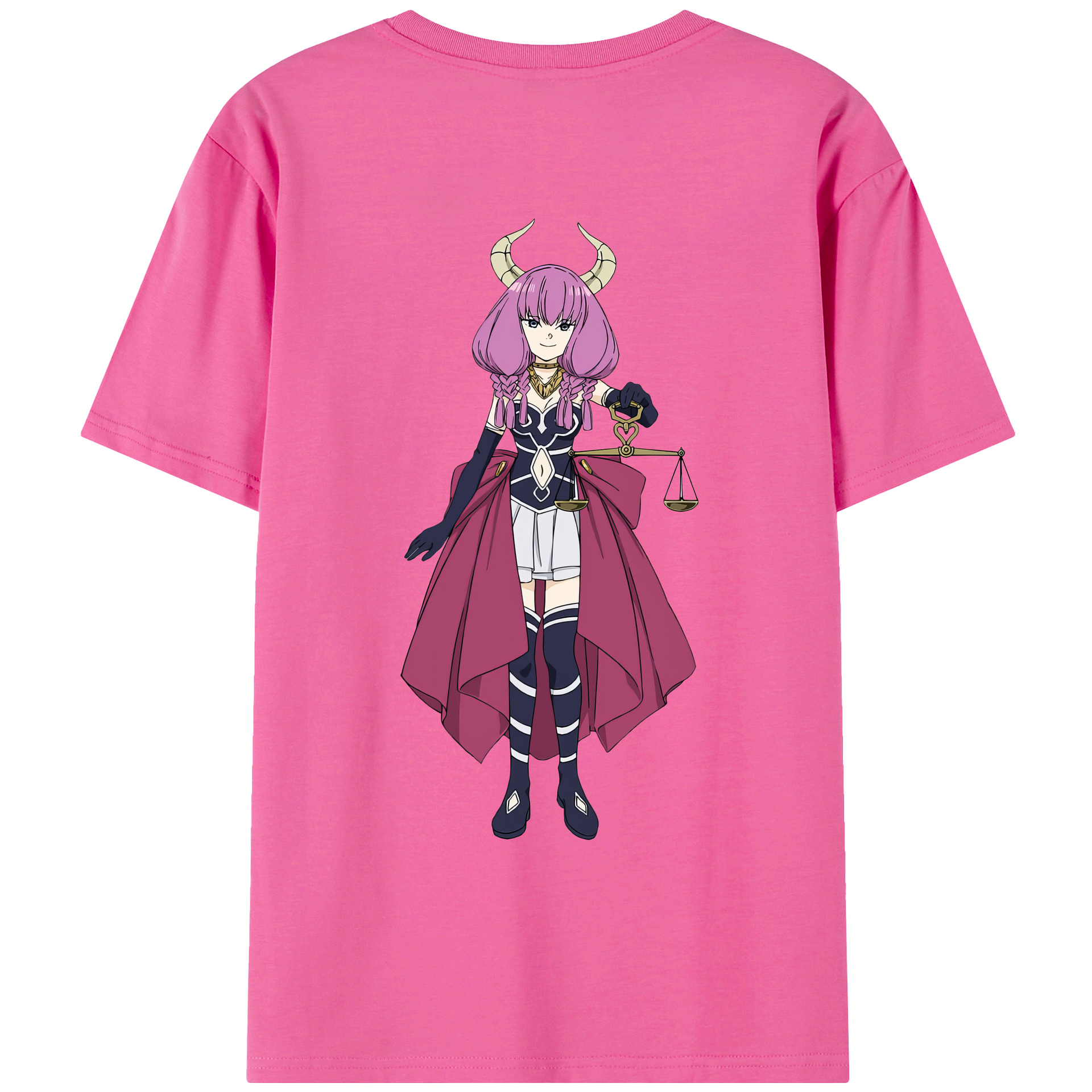 （画像用） 葬送のフリーレン Frieren レディース半袖Tシャツ(バックプリント)